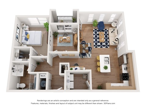 bedroom floor plan an open concept layout with a large bedroom